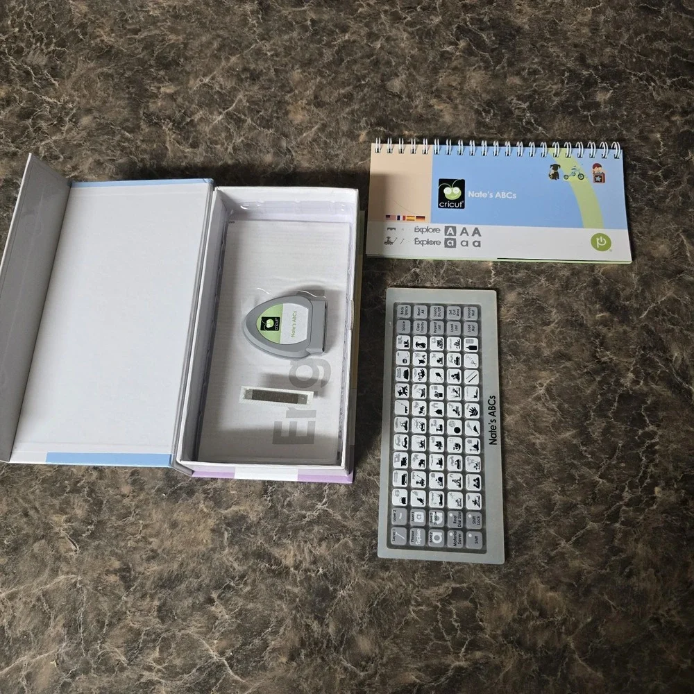 Cricut Cartridge Lot of 5 Pre-Owned Nate's ABCs Kate's ABCs Cindy Loo